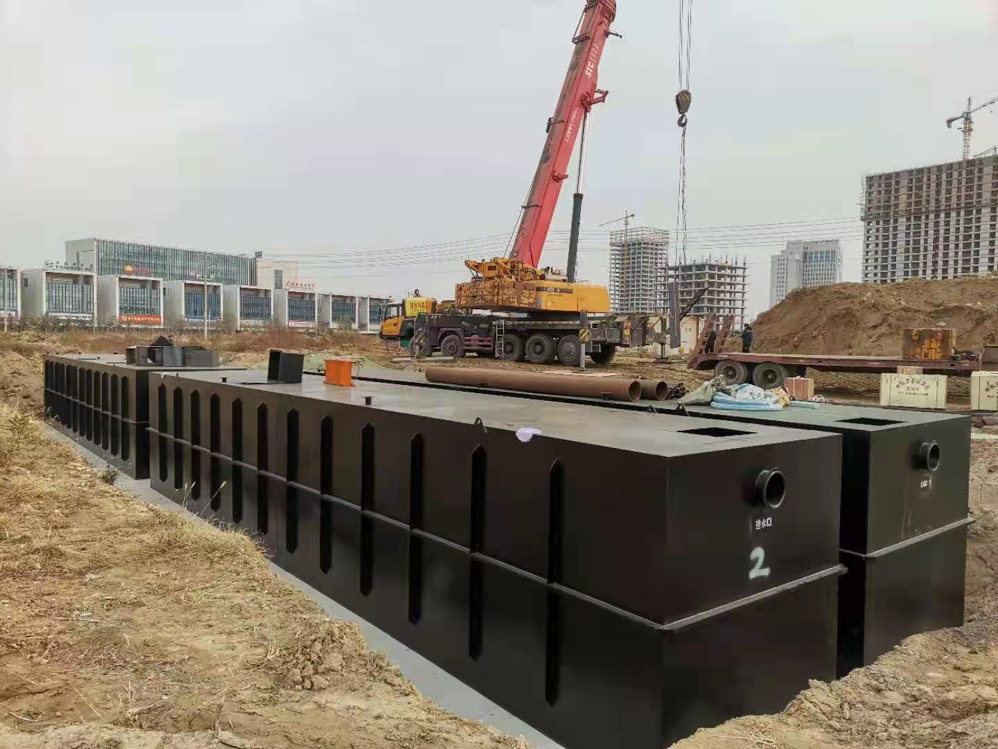 地埋式一体化污水处理设备 地埋式一体化污水处理设备