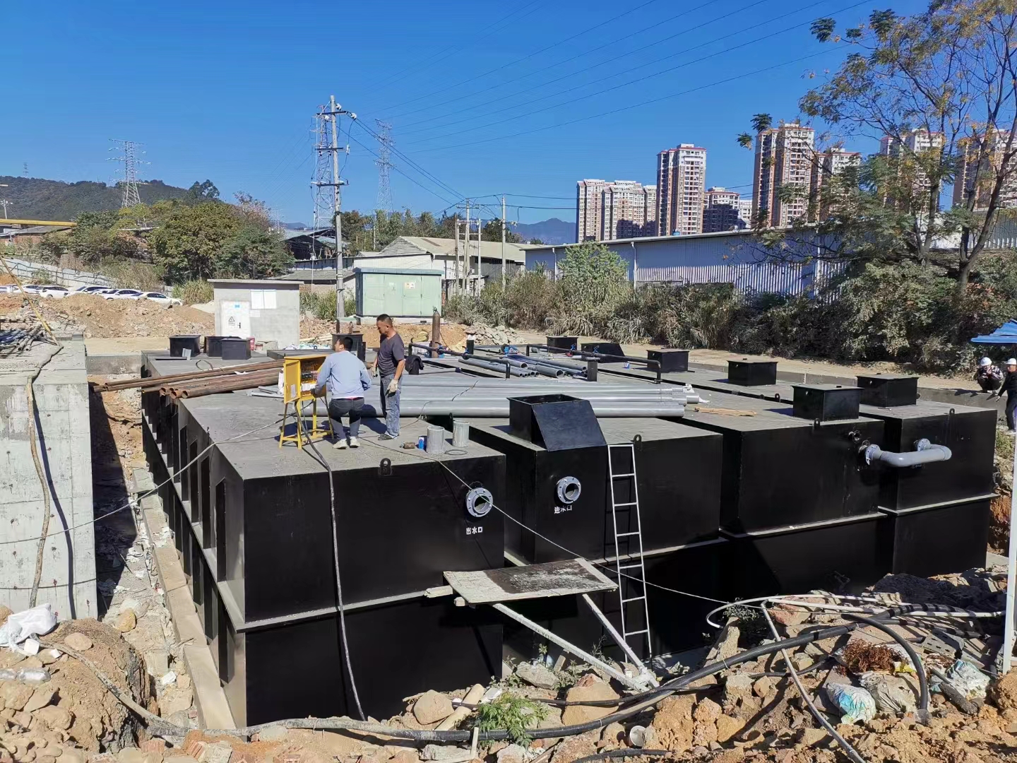 地埋式一体化污水处理设备 地埋式一体化污水处理设备